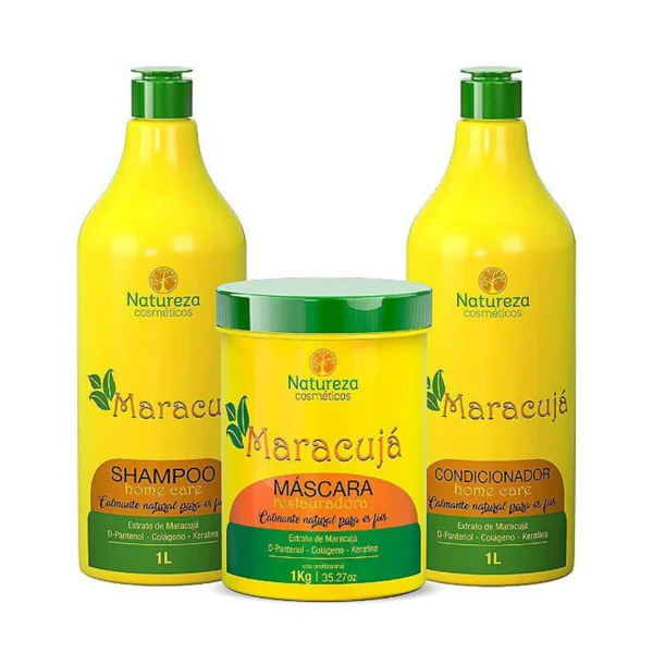 Set Maracuja 3*1L -Natureza Cosmeticos