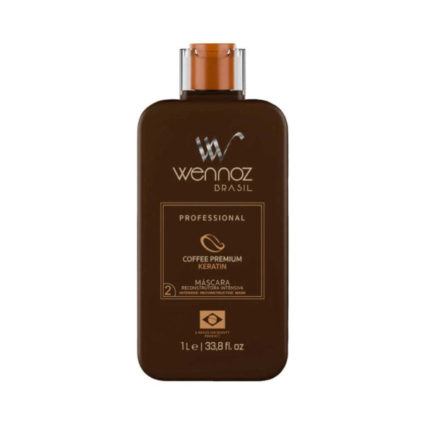 Кератин для волос Wennoz Brasil Coffee Premium Mask Step 2 - 1000 ml