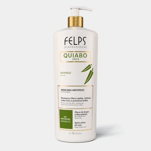 Felps Professional Quiabo XBTX Anti-Frizz Maske Haarglättung 1000 ml