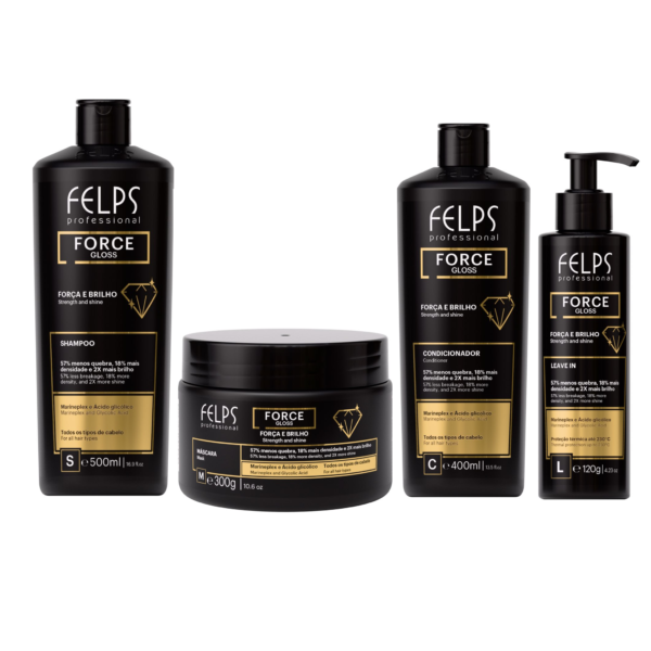 Набор для волос Felps Professional Force Gloss Complete