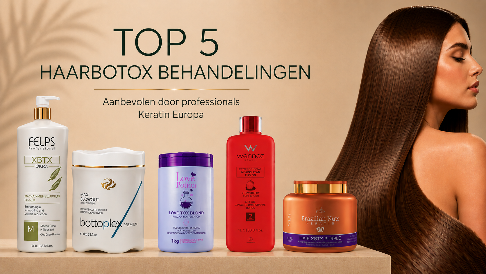 Top 5 - beste haar botox | Keratin Europa