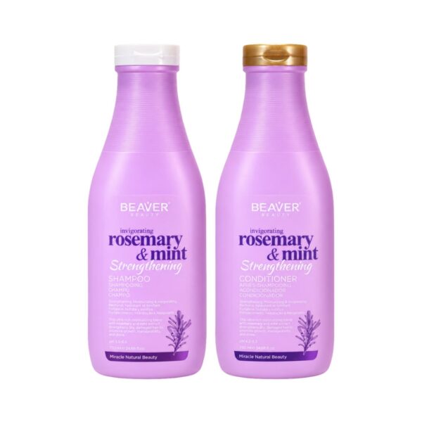 Beaver Rosemary & Mint Set, 730 ml × 2