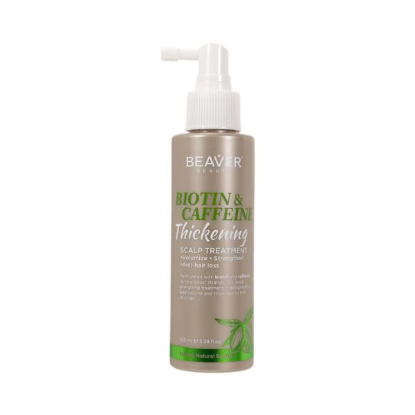 BEAVER Biotin & Caffeine Thickening Hoofdhuidbehandeling, 100 ml